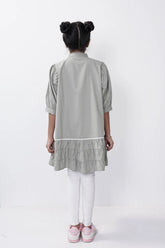 Girl's Dress (8-13Y) (Sage)
